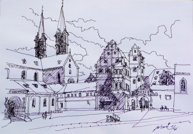 Bamberg Domplatz